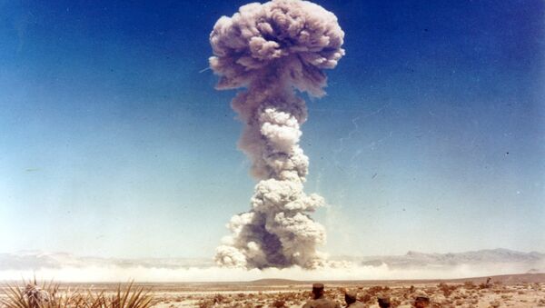 تجريب السلاح النووي في نيفادا بالولايات المتحدة الأمريكية - سبوتنيك عربي