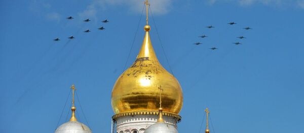 تحضير القوات الجوية الروسية للعرض العسكري بمناسبة عيد النصر - سبوتنيك عربي