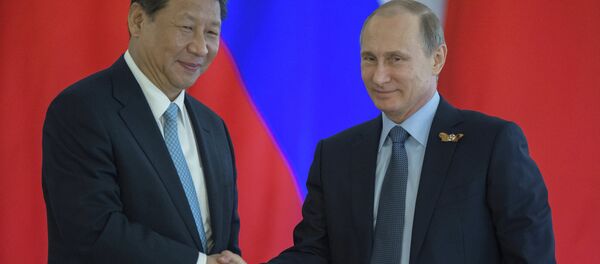 لقاء الرئيسين الروسي فلاديمير بوتين والصيني شي جين بينغ - سبوتنيك عربي