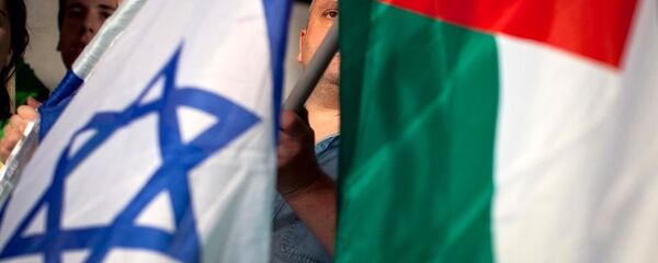اعلام فلسطينية وإسرائيلية اعلام فلسطينية وإسرائيلية - سبوتنيك عربي