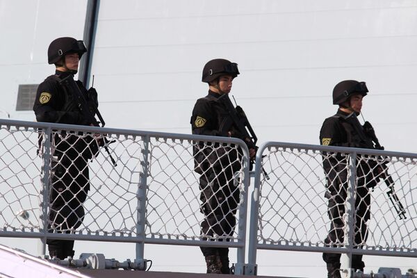 المناورات الروسية الصينية التعاون البحري-2015 المناورات الروسية الصينية التعاون البحري-2015 - سبوتنيك عربي