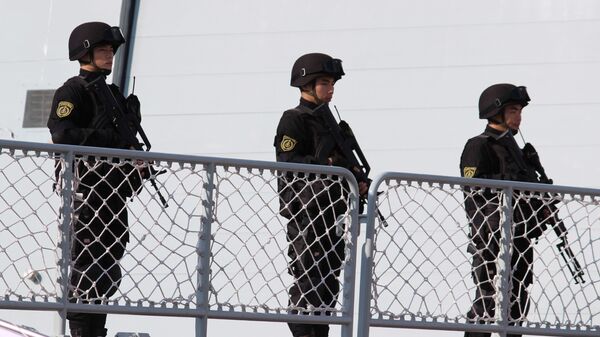 المناورات الروسية الصينية التعاون البحري-2015 - سبوتنيك عربي