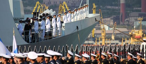 المناورات الروسية الصينية التعاون البحري-2015 - سبوتنيك عربي