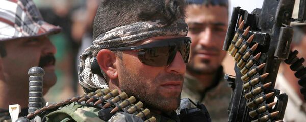 مقاتل من الحشد الشعبي مقاتل من الحشد الشعبي - سبوتنيك عربي