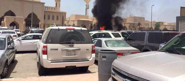 تفجير انتحاري بالقرب من مسجد العنود في مدينة الدمام السعودية - سبوتنيك عربي