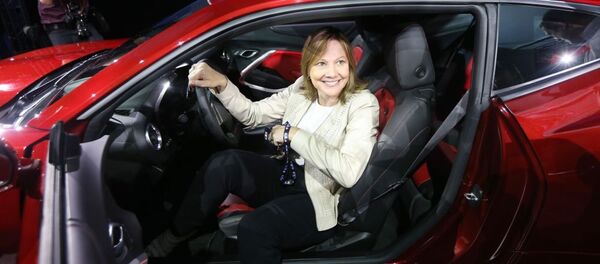 ماري بارا  المدير التنفيذي لشركة جنرال موتورز، - سبوتنيك عربي