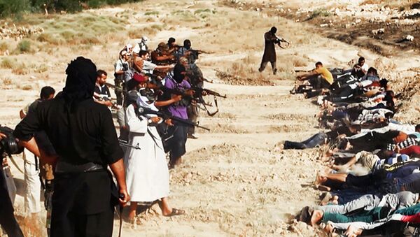 Mass execution by fighters of ISIS in Iraq - سبوتنيك عربي