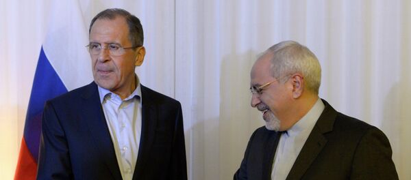 محمد جواد ظريف و سيرغي لافروف - سبوتنيك عربي