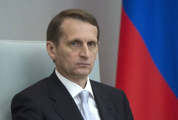 رئيس مجلس الدوما سيرغي ناريشكين - سبوتنيك عربي