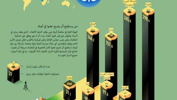 منظمة الدول المصدرة للنفط (أوبك) - سبوتنيك عربي