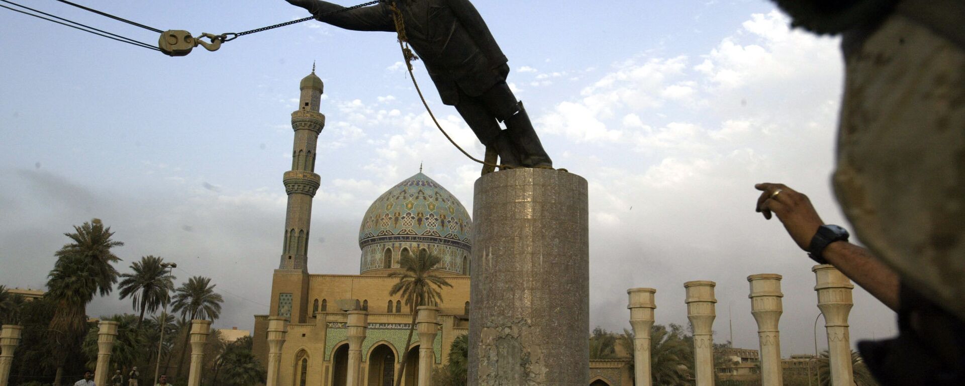 سقوط تمثال صدام حسين - سبوتنيك عربي, 1920, 05.01.2022