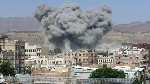 Взрыв в городе Сана, Йемен - سبوتنيك عربي