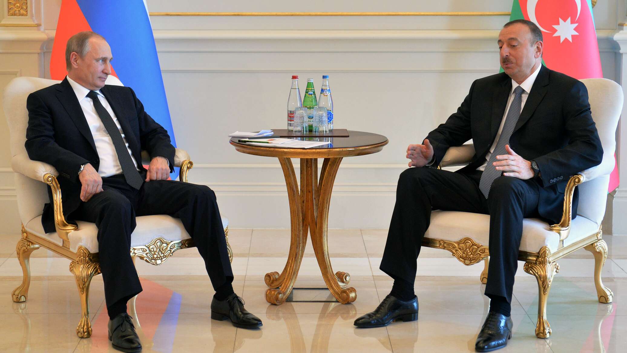 بوتين يلتقي علييف في دوشنبه على هامش زيارته إلى طاجيكستان