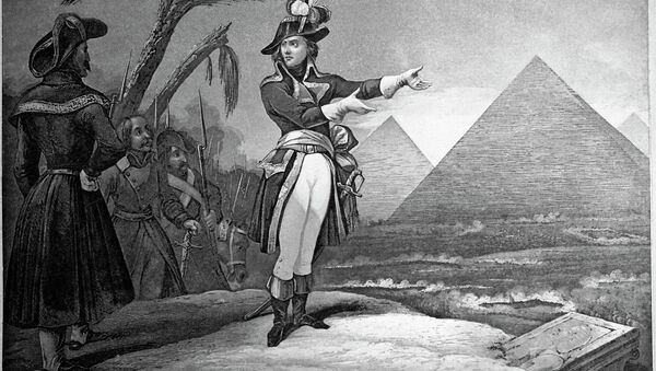 لوحة الإمبارطور نابليون بونابرت في مصر - سبوتنيك عربي