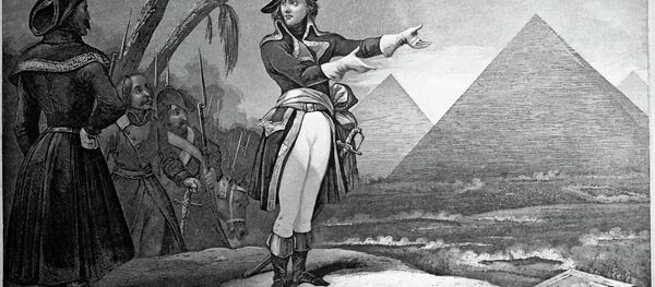 لوحة الإمبارطور نابليون بونابرت في مصر - سبوتنيك عربي