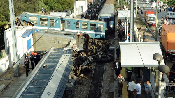 حادث قطار - سبوتنيك عربي