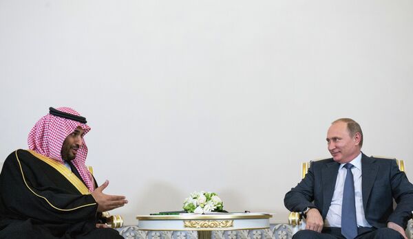 فلاديمير بوتين والأمير محمد بن سلمان فلاديمير بوتين والأمير محمد بن سلمان - سبوتنيك عربي