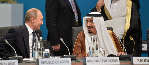 الرئيس الروسي فلاديمير بوتين والملك سلمان بن عبد العزيز - سبوتنيك عربي