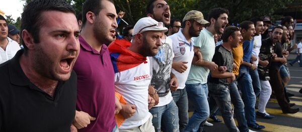 احتجاجات في أرمينيا - سبوتنيك عربي