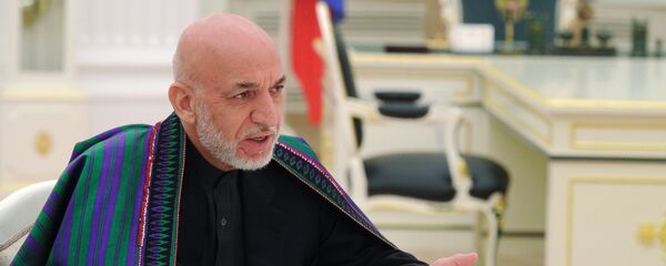 الرئيس الأفغاني السابق حامد كرزاي - سبوتنيك عربي