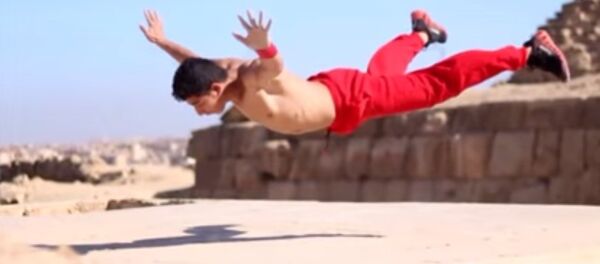 البطل المصري الخارق اسامة فوزي - سبوتنيك عربي