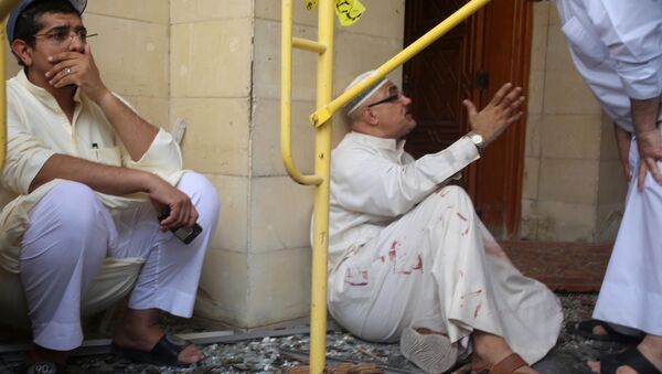 الهلع والرعب على وجوه الناس بعد حدوث الانفجار - سبوتنيك عربي