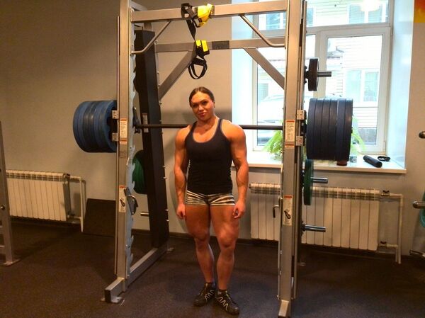 ناتاليا تروخينا رافعة أثقال - سبوتنيك عربي