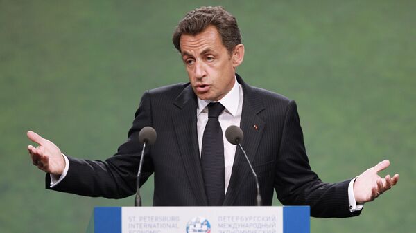 الرئيس الفرنسي السابق وزعيم حزب الجمهوريين نيكولا ساركوزي  - سبوتنيك عربي