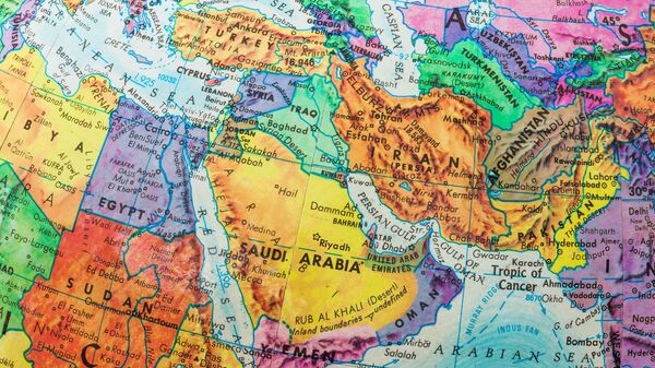 خريطة الشرق الأوسط ودول الخليح - سبوتنيك عربي