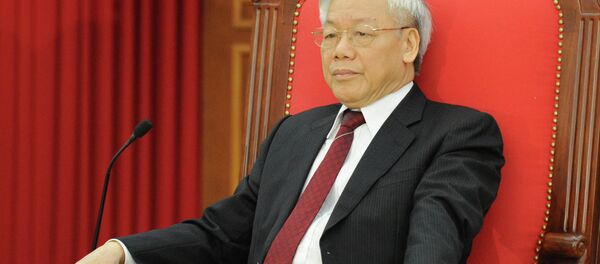 الأمين العام للحزب الشيوعي الفيتنامي نغوين فو ترونغ - سبوتنيك عربي