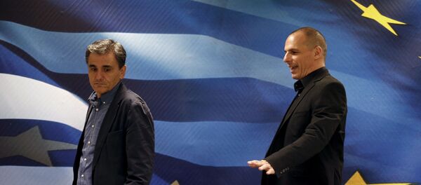 وزير المالية اليوناني إيفكليديس تسوكالوتوس - سبوتنيك عربي