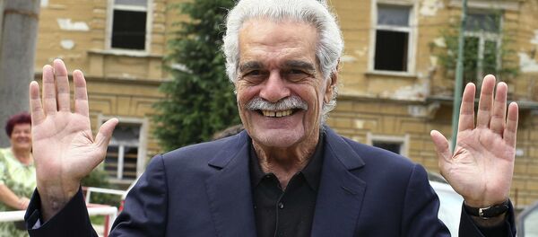 الممثل عمر الشريف فى سلوفاكيا - سبوتنيك عربي