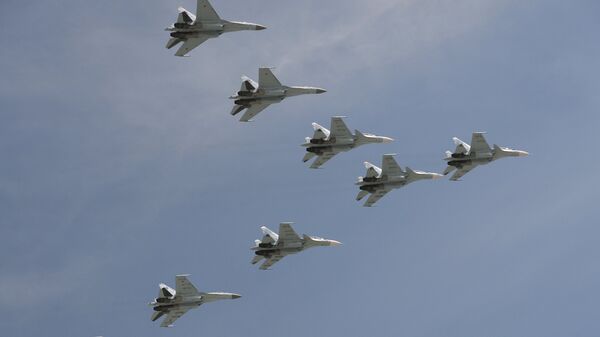 طائرات سو-30إس إم وسو-35إس - سبوتنيك عربي