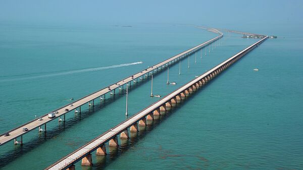 جسر السبعة أميال في ولاية فلوريدا، الولايات المتحدة الأمريكية - سبوتنيك عربي