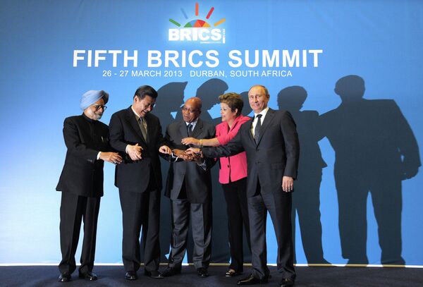 الاجتماع الخامس لقادة دول بريكس الاجتماع الخامس لقادة دول بريكس - سبوتنيك عربي