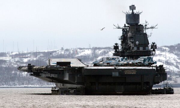 حاملة الطائرات الروسية الأميرال كوزنيتسوف - سبوتنيك عربي