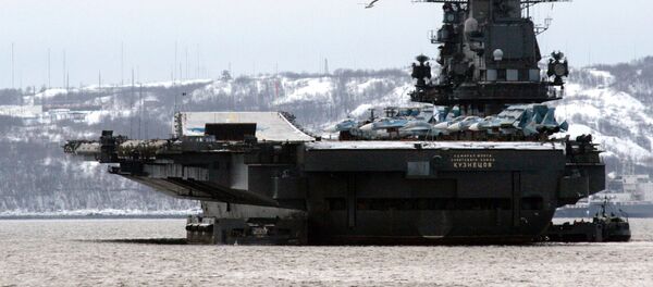 حاملة الطائرات الروسية الأميرال كوزنيتسوف حاملة الطائرات الروسية الأميرال كوزنيتسوف - سبوتنيك عربي