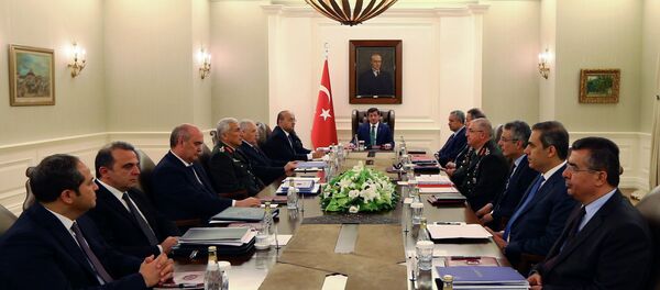 رئيس الوزراء التركي  أحمد داوود أوغلو - سبوتنيك عربي