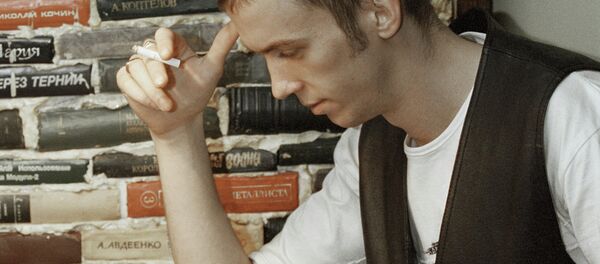 أحد زوار مقهى غاليريا - سبوتنيك عربي