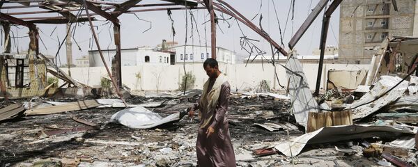 هذا ما تبقى من صالة للأعراس - سبوتنيك عربي