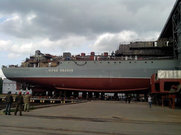 السفينة فى حوض البناء - سبوتنيك عربي