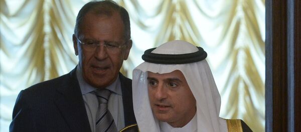 سيرغي لافروف مع عادل الجبير - سبوتنيك عربي