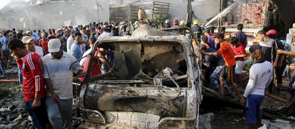 مقتل 60 وإصابة 200 في هجوم بشاحنة ملغومة في بغداد - سبوتنيك عربي