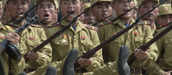 جمهورية كوريا الشعبية الديمقراطية تحتفل بالذكرى الـ60 لانتهاء الحرب الكورية جمهورية كوريا الشعبية الديمقراطية تحتفل بالذكرى الـ60 لانتهاء الحرب الكورية - سبوتنيك عربي