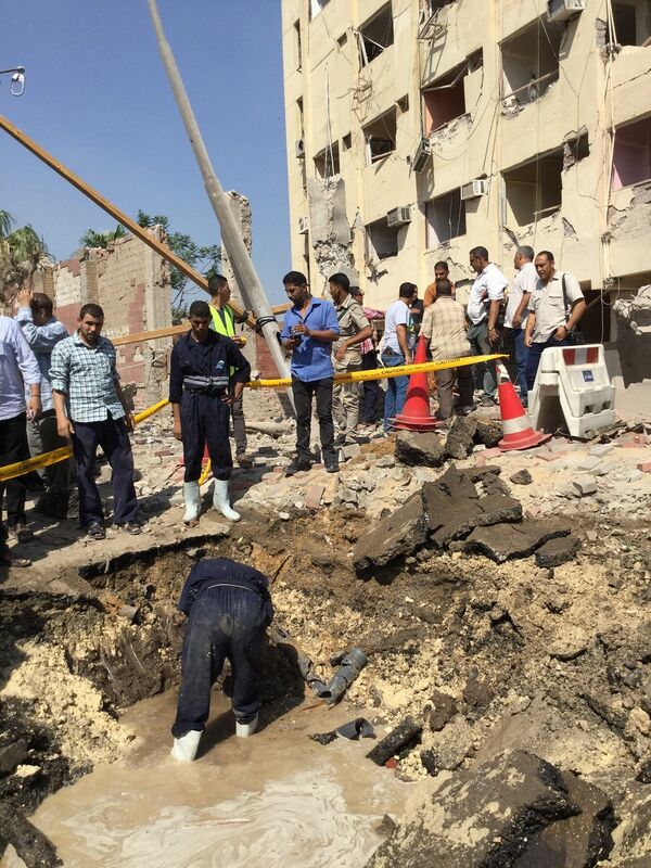 استهداف مقر الأمن الوطني في شبرا الخيمة ـ مصر - سبوتنيك عربي