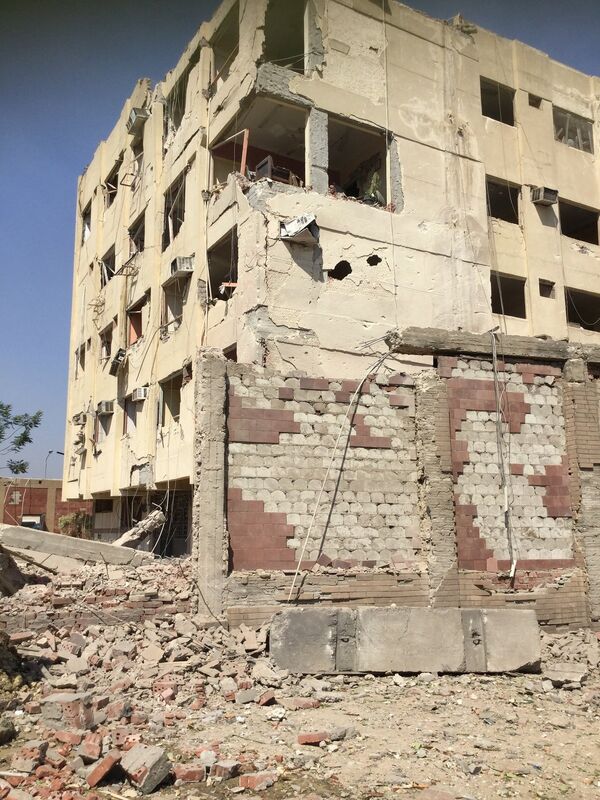 استهداف مقر الأمن الوطني بشبرا الخيمة ـ مصر - سبوتنيك عربي