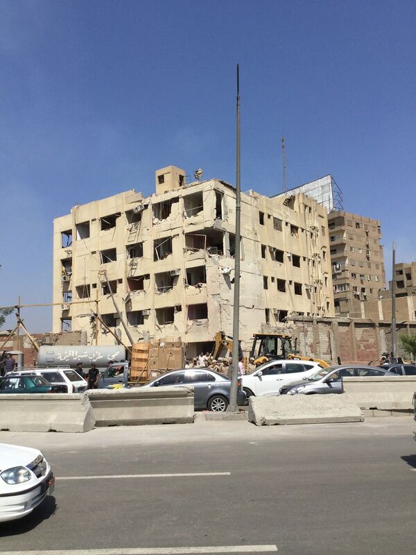 انفجار مقر الأمن الوطني ـ مصر - سبوتنيك عربي