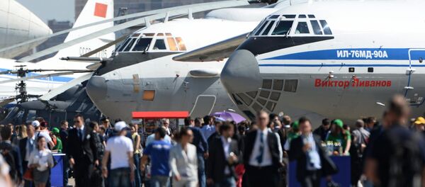 افتتاح معرض ماكس 2015 الدولي للطيران - سبوتنيك عربي