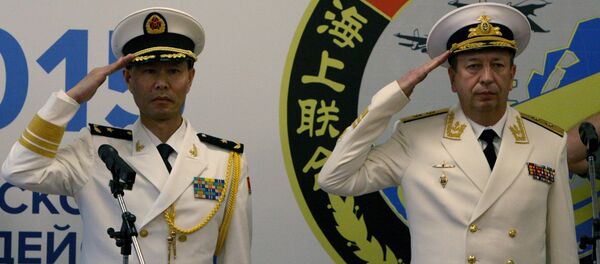 المناورات الروسية الصينية البحرية المشتركة في بريموريه - سبوتنيك عربي