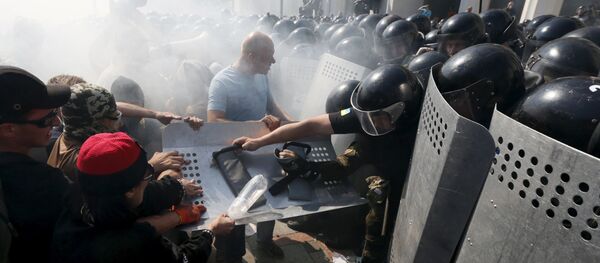 مواجهات في كييف - سبوتنيك عربي